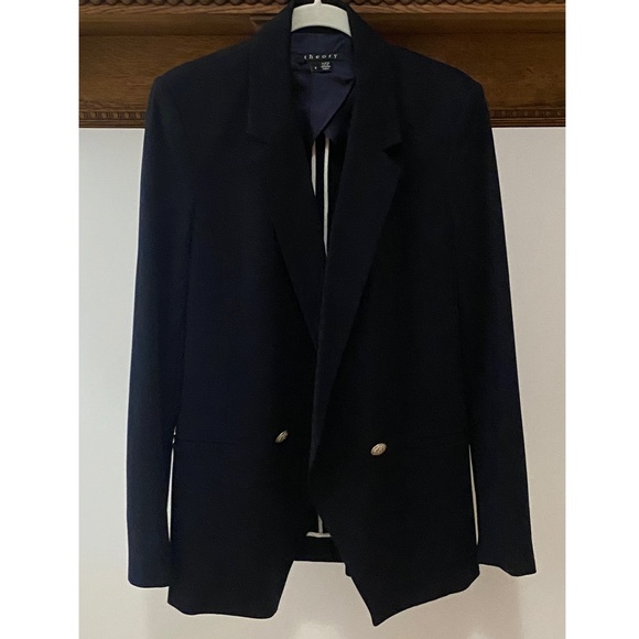 Theory Elkaey Refiner Double Breasted Blazer - Picture 5 of 8